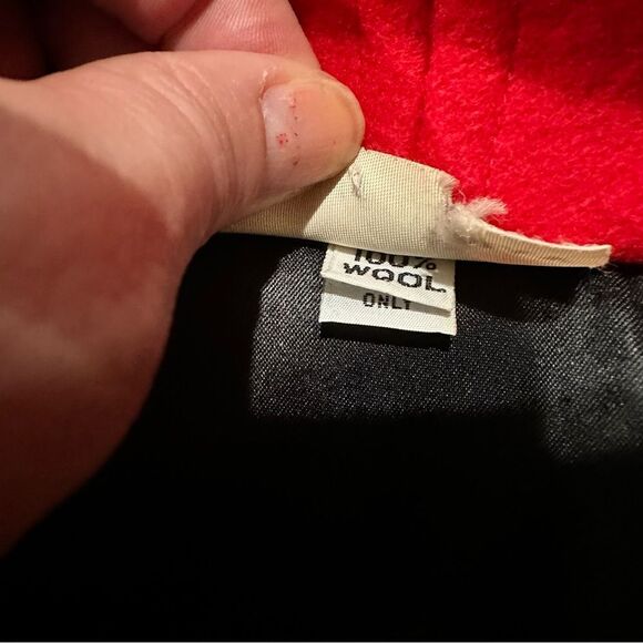 Lynn Murray Vintage Wool Trench Coat • Size Large • Classic 80s/90s - Picture 15 of 16